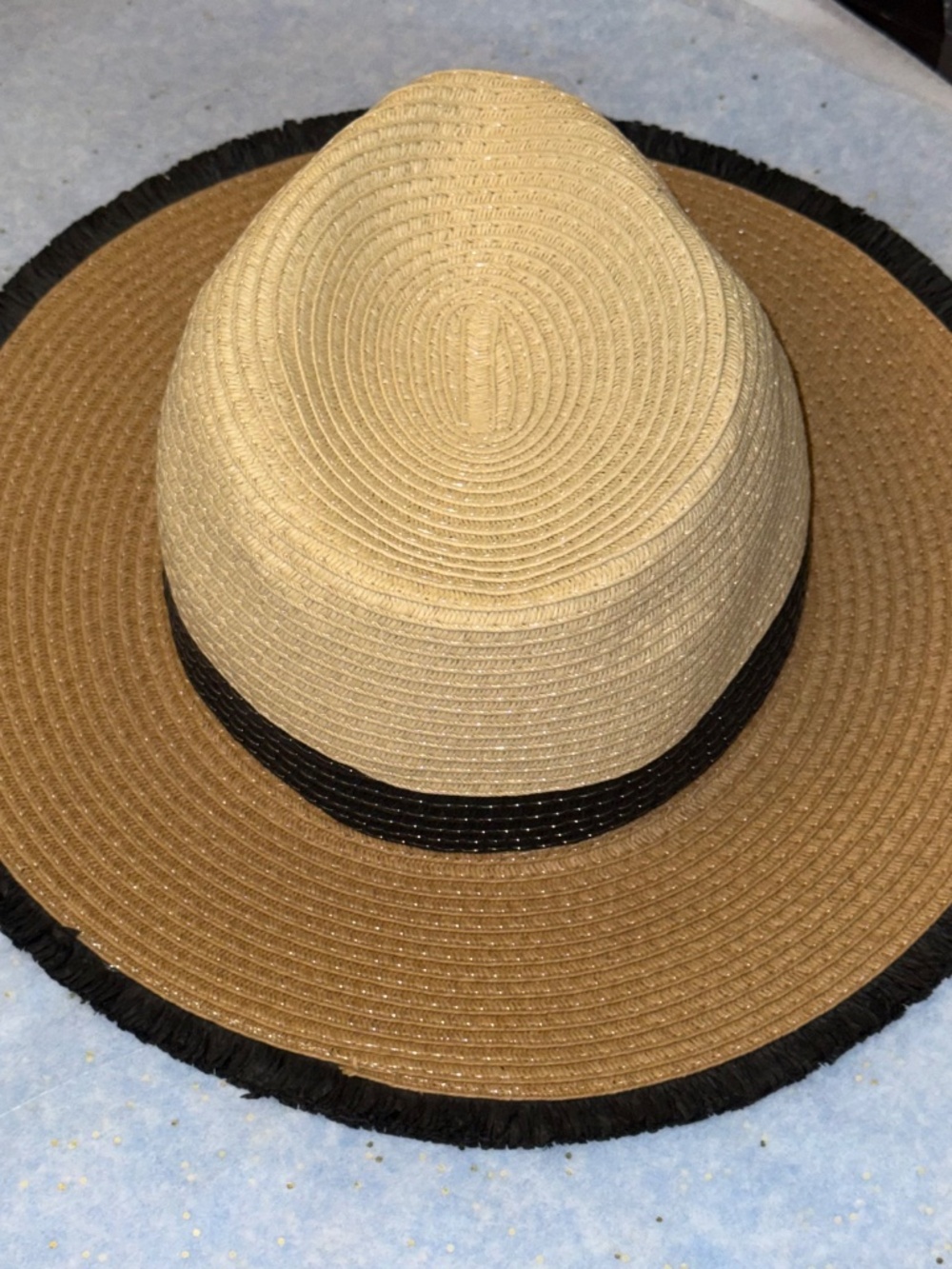 NWOT Summer Straw Hat (OS) - Picture 5 of 10